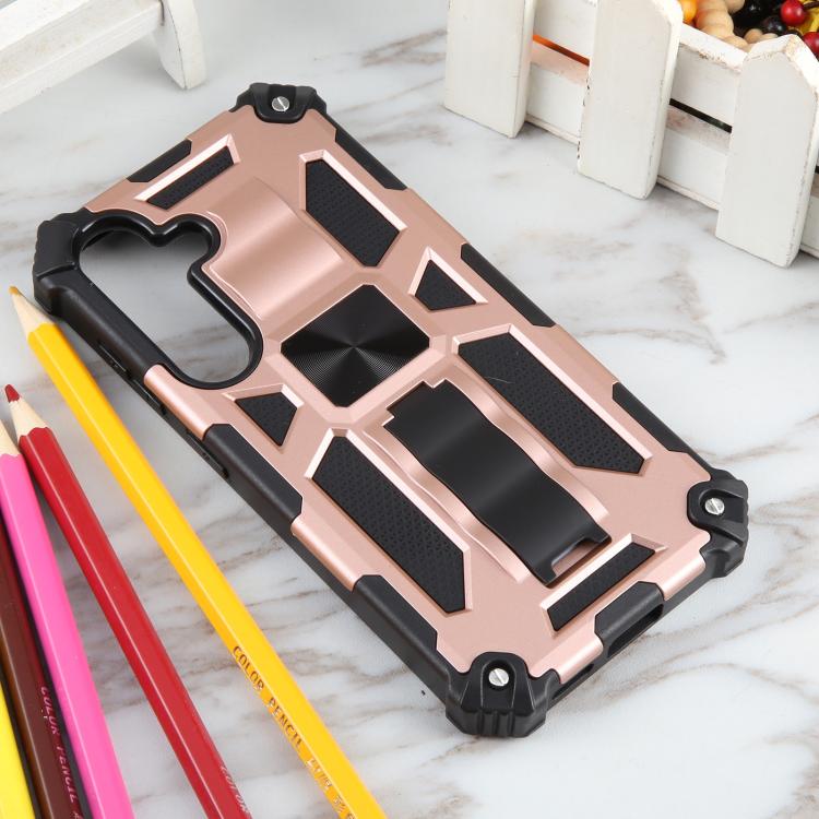 For Samsung Galaxy S26 5G Armor Shockproof TPU + PC Magnetic Phone Case with Holder