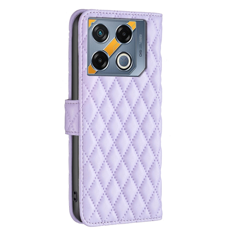 For Infinix GT 20 Pro 5G Diamond Lattice Wallet Flip Leather Phone Case