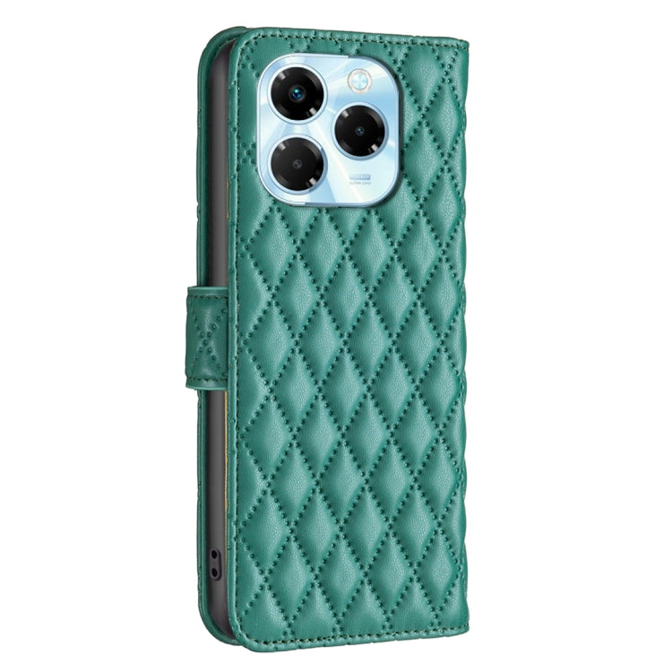 For Infinix Note 40X 5G Diamond Lattice Wallet Flip Leather Phone Case