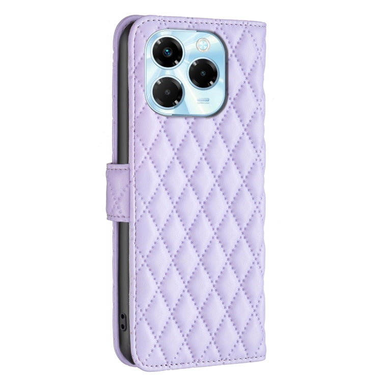 For Infinix Note 40X 5G Diamond Lattice Wallet Flip Leather Phone Case