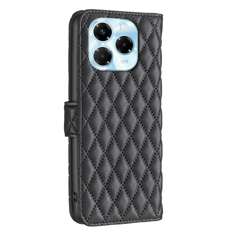 For Infinix Note 40X 5G Diamond Lattice Wallet Flip Leather Phone Case