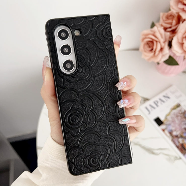 For Samsung Galaxy Z Fold6 Impression Flower Pattern Protective Phone Case