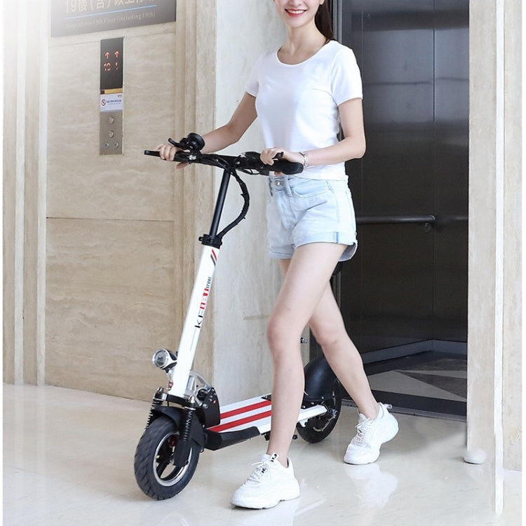 High Configuration Version Foldable Mini Electric Scooter Triple Shock Absorption Adult Scooter with Turn Signal Light & Color Screen Digital Dashboard & 48V Motor, Endurance:70-80km