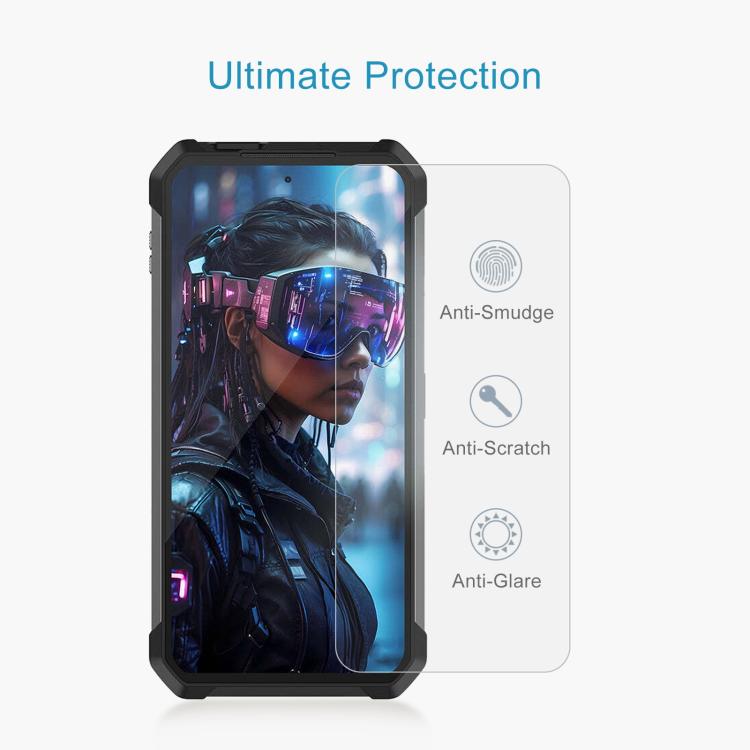For Unihertz 8849 Tank 4 Pro / 8849 Tank 4 10pcs 0.26mm 9H 2.5D Tempered Glass Film