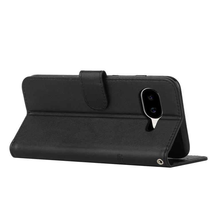 For Google Pixel 10a Stitching Calf Texture Buckle Leather Phone Case