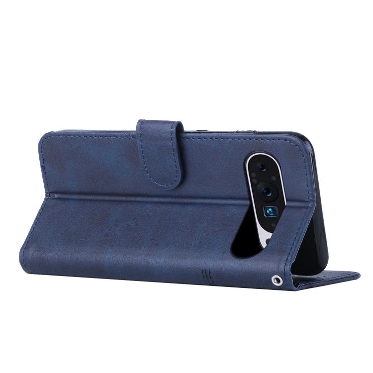 For Google Pixel 11 Pro XL Stitching Calf Texture Buckle Leather Phone Case