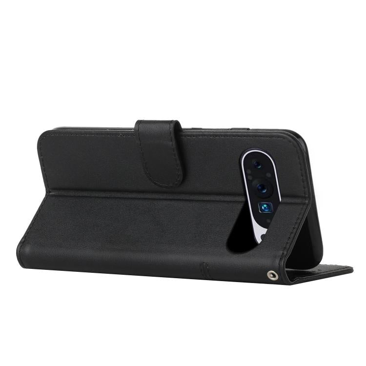 For Google Pixel 11 / 11 Pro Stitching Calf Texture Buckle Leather Phone Case