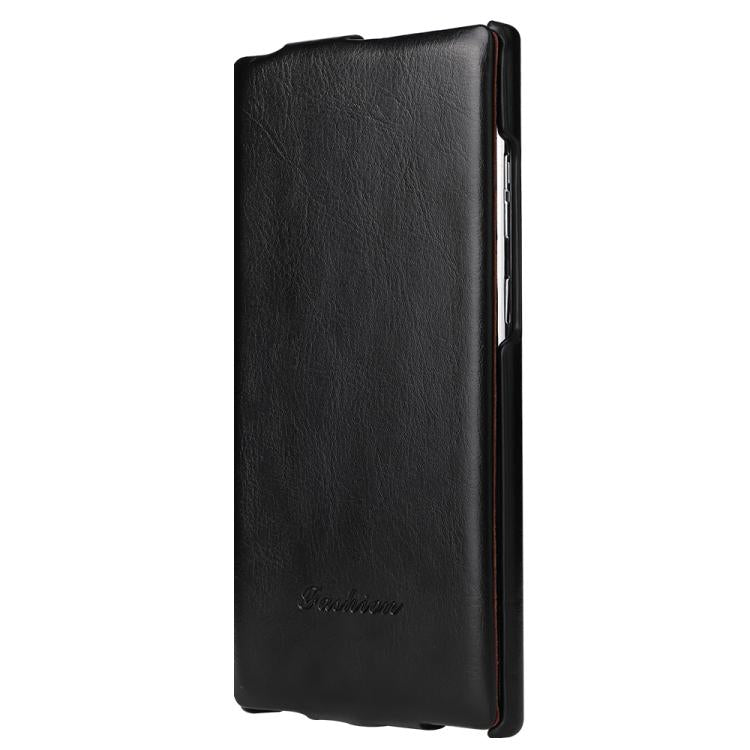 For Samsung Galaxy S25 Ultra 5G Fierre Shann 64 Texture Vertical Flip PU Leather Phone Case