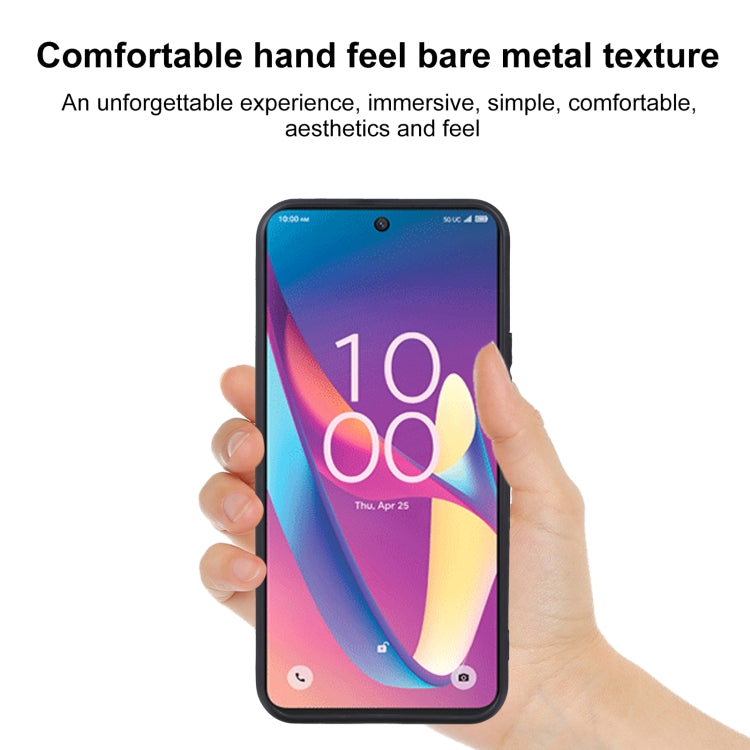 For TCL 50 XL Nxtpaper TPU Phone Case - Black