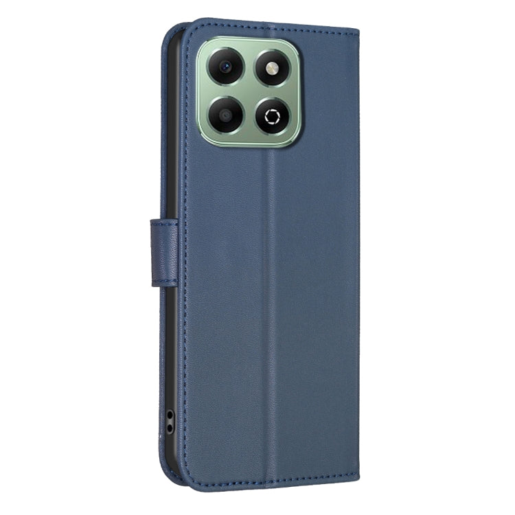 For Honor X6b Four-leaf Embossed Leather Phone Case