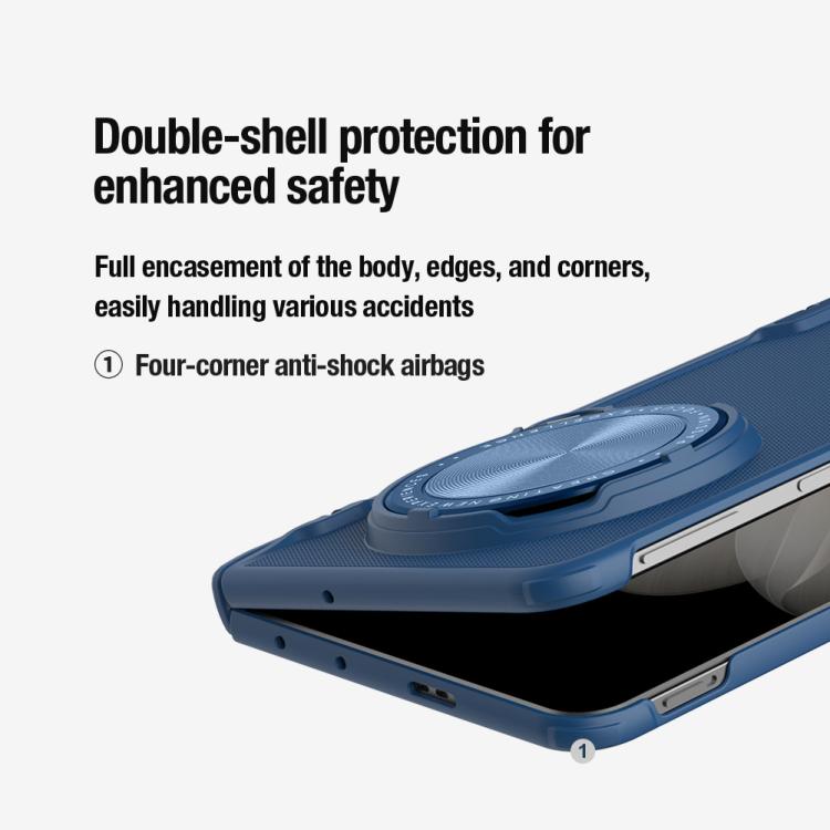 For OPPO Find N5 NILLKIN Frosted Prop PC + TPU Phone Case