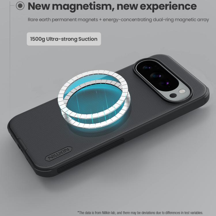 For Google Pixel 10 Pro XL NILLKIN Frosted Shield Pro Magnetic Magsafe Phone Case - Black