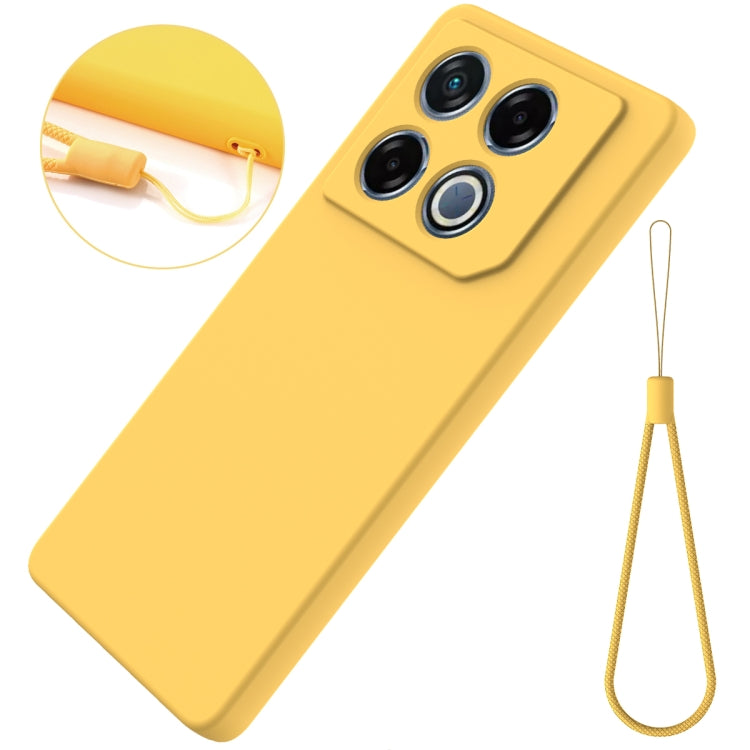 For Infinix GT 20 Pro Solid Color Liquid Silicone Dropproof Full Coverage Phone Case