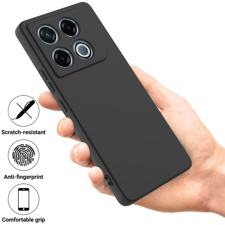 For Infinix GT 20 Pro Solid Color Liquid Silicone Dropproof Full Coverage Phone Case