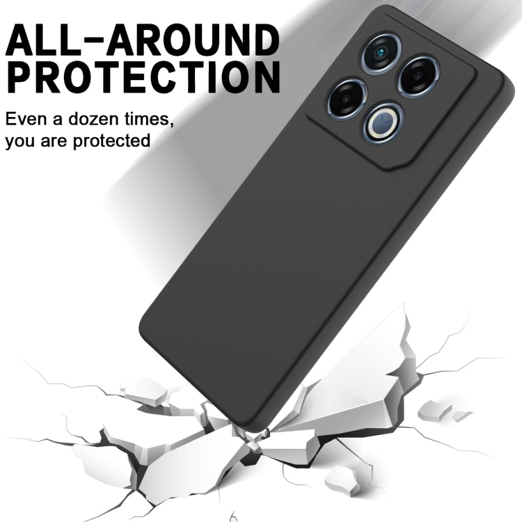 For Infinix GT 20 Pro Solid Color Liquid Silicone Dropproof Full Coverage Phone Case