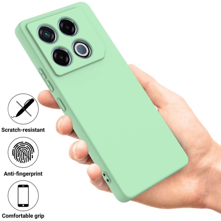 For Infinix GT 20 Pro Solid Color Liquid Silicone Dropproof Full Coverage Phone Case