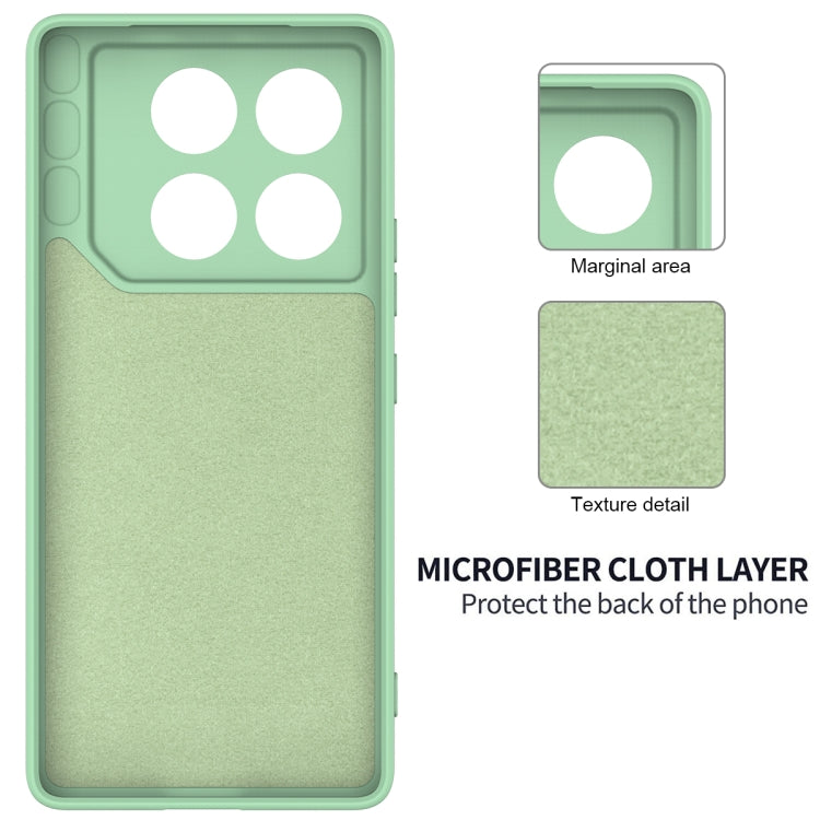For Infinix GT 20 Pro Solid Color Liquid Silicone Dropproof Full Coverage Phone Case