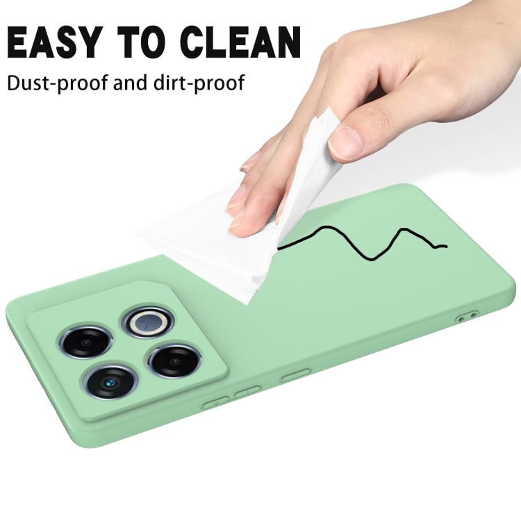 For Infinix GT 20 Pro Solid Color Liquid Silicone Dropproof Full Coverage Phone Case