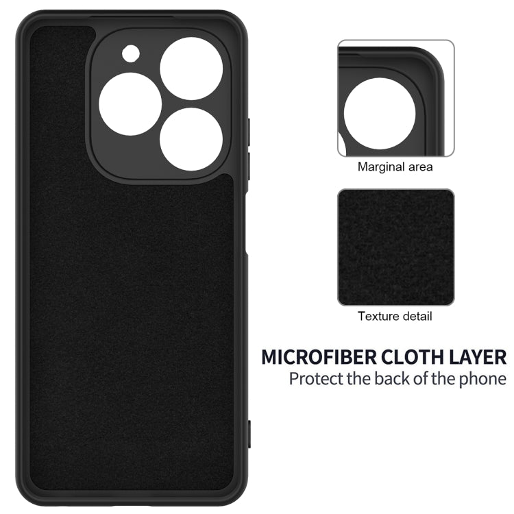 For Infinix Smart 8 HD / Smart 8 Pro Solid Color Liquid Silicone Dropproof Full Coverage Phone Case
