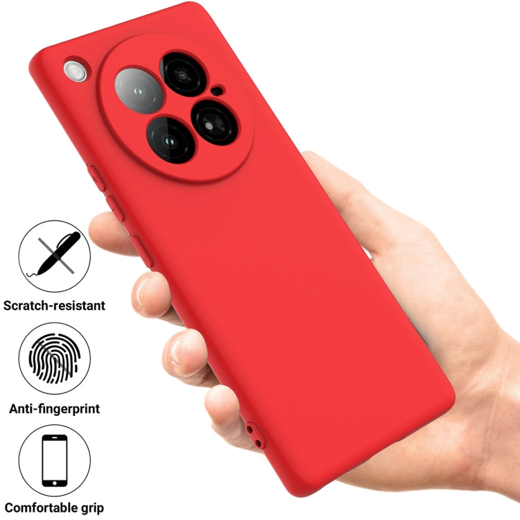 For Infinix Zero 40 4G Solid Color Liquid Silicone Dropproof Full Coverage Phone Case