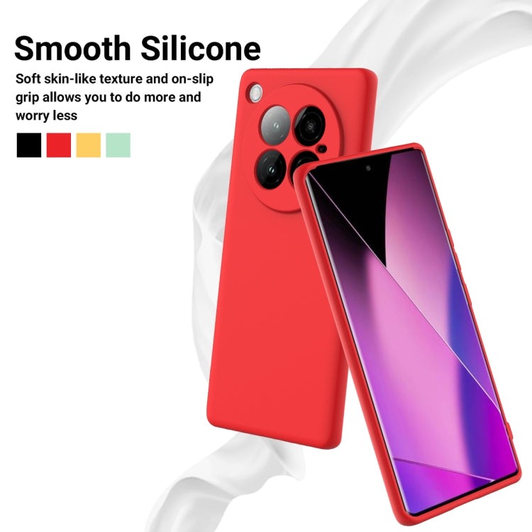 For Infinix Zero 40 4G Solid Color Liquid Silicone Dropproof Full Coverage Phone Case