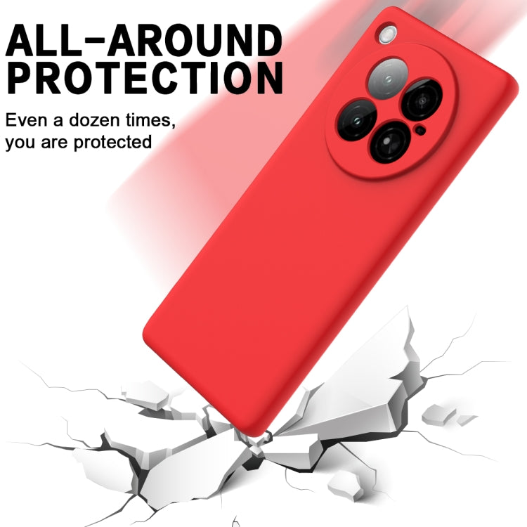 For Infinix Zero 40 4G Solid Color Liquid Silicone Dropproof Full Coverage Phone Case