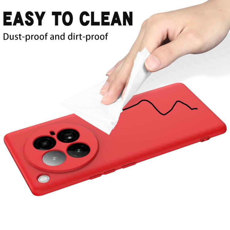 For Infinix Zero 40 4G Solid Color Liquid Silicone Dropproof Full Coverage Phone Case