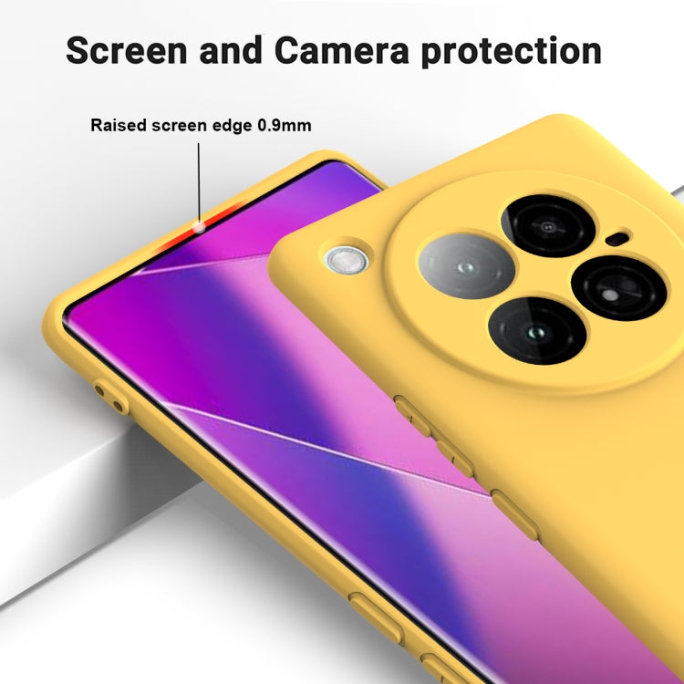 For Infinix Zero 40 4G Solid Color Liquid Silicone Dropproof Full Coverage Phone Case