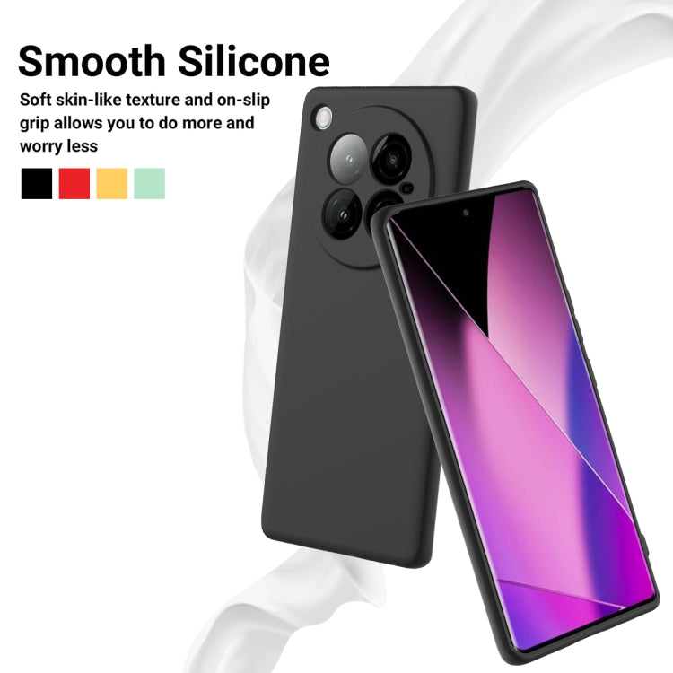 For Infinix Zero 40 4G Solid Color Liquid Silicone Dropproof Full Coverage Phone Case