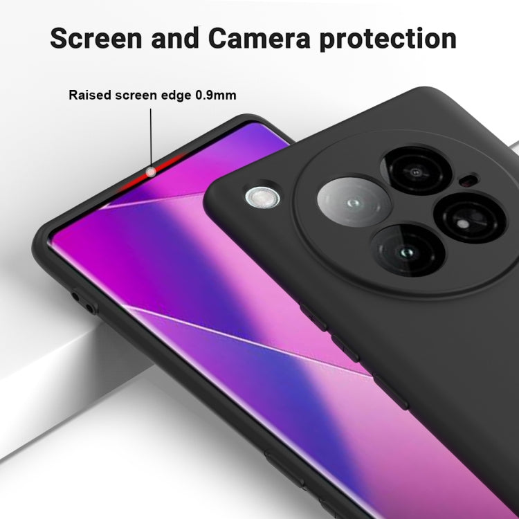 For Infinix Zero 40 4G Solid Color Liquid Silicone Dropproof Full Coverage Phone Case