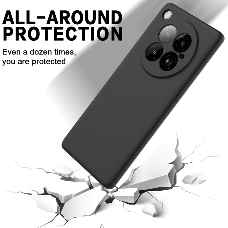 For Infinix Zero 40 4G Solid Color Liquid Silicone Dropproof Full Coverage Phone Case