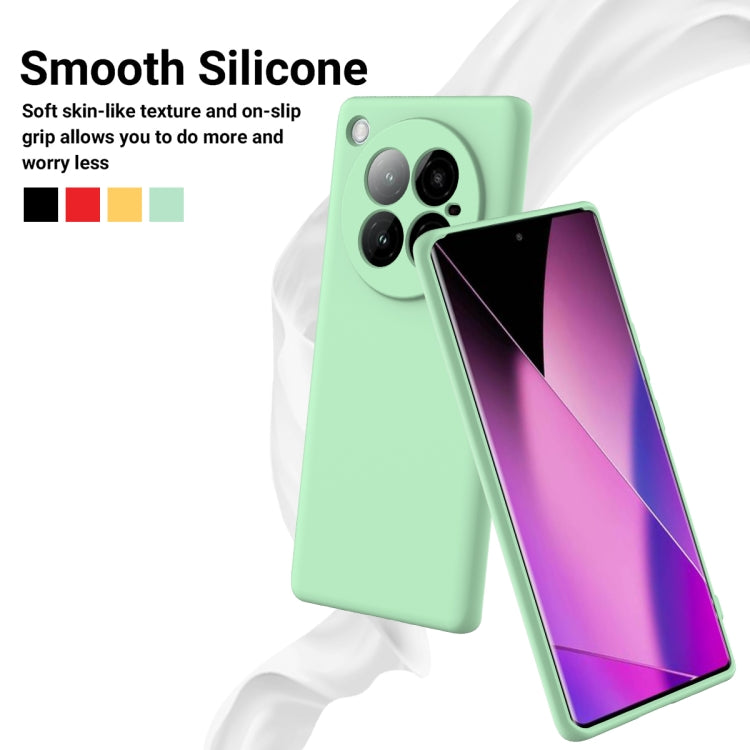 For Infinix Zero 40 4G Solid Color Liquid Silicone Dropproof Full Coverage Phone Case