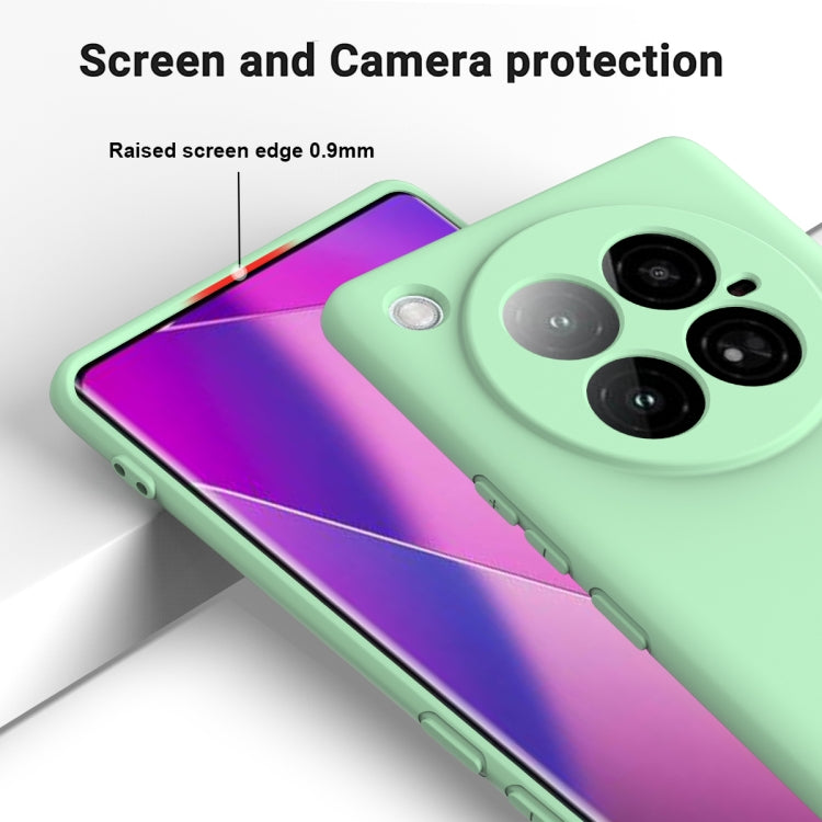 For Infinix Zero 40 4G Solid Color Liquid Silicone Dropproof Full Coverage Phone Case