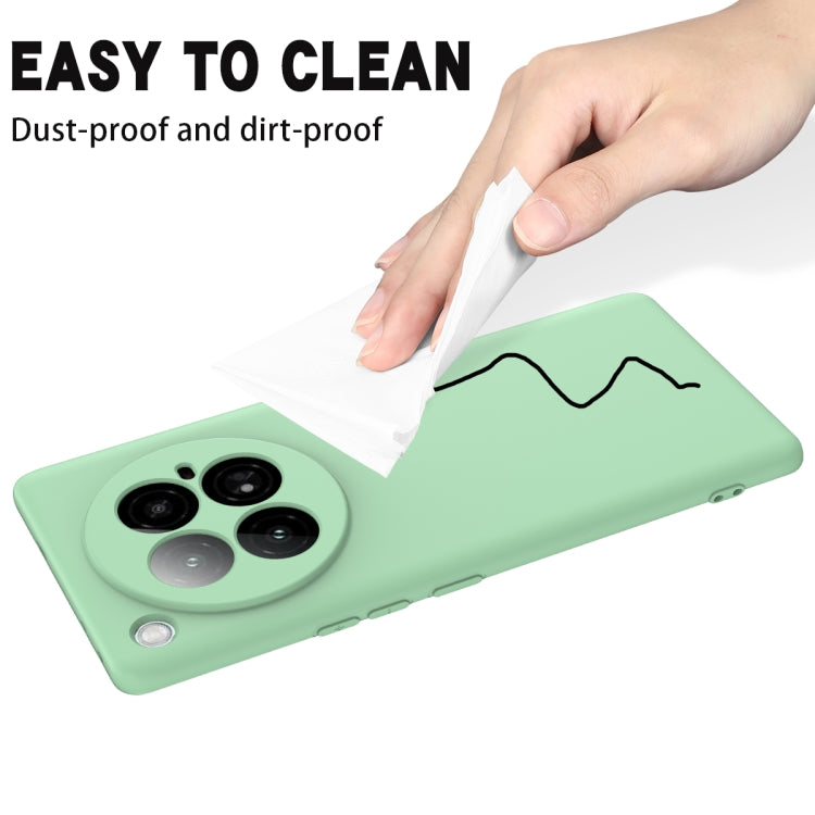 For Infinix Zero 40 4G Solid Color Liquid Silicone Dropproof Full Coverage Phone Case