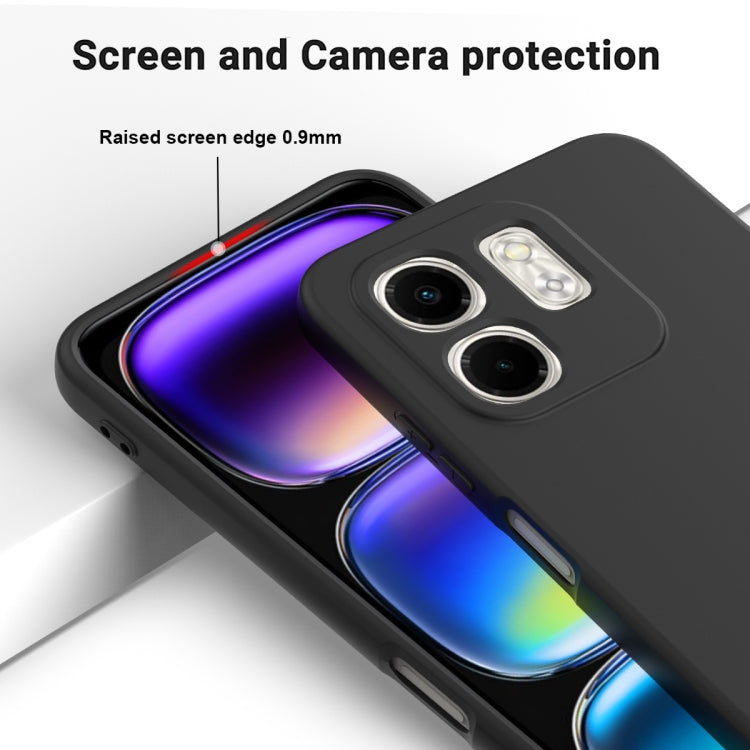 For Infinix Smart 9 Solid Color Liquid Silicone Dropproof Full Coverage Phone Case