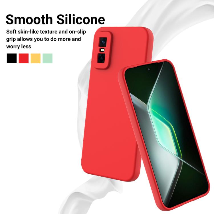 For Infinix GT 30 Pro / GT 30 Solid Color Liquid Silicone Dropproof Full Coverage Phone Case
