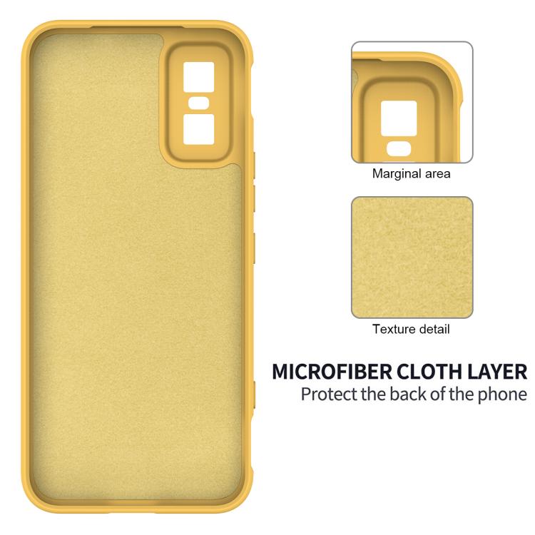 For Infinix GT 30 Pro / GT 30 Solid Color Liquid Silicone Dropproof Full Coverage Phone Case