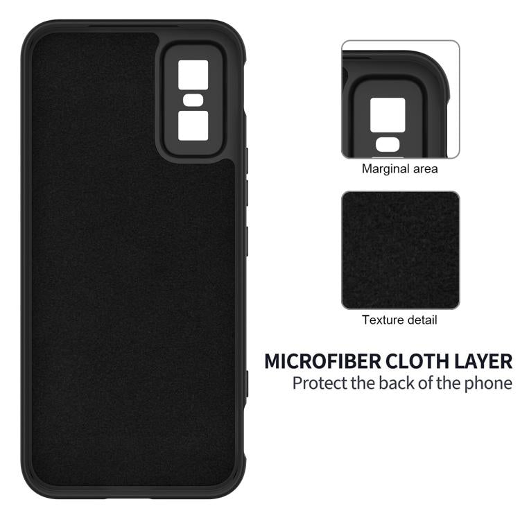 For Infinix GT 30 Pro / GT 30 Solid Color Liquid Silicone Dropproof Full Coverage Phone Case