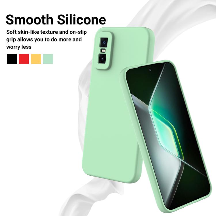 For Infinix GT 30 Pro / GT 30 Solid Color Liquid Silicone Dropproof Full Coverage Phone Case