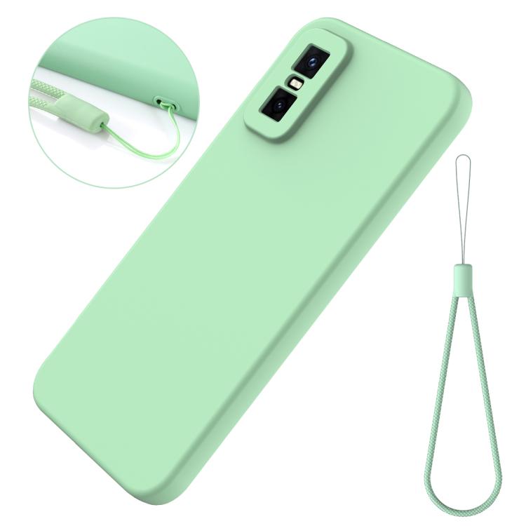 For Infinix GT 30 Pro / GT 30 Solid Color Liquid Silicone Dropproof Full Coverage Phone Case