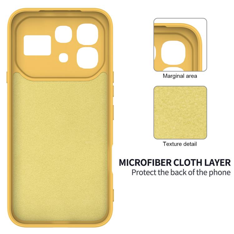 For Infinix Note 60 / 60 Pro 5G Solid Color Liquid Silicone Dropproof Full Coverage Phone Case
