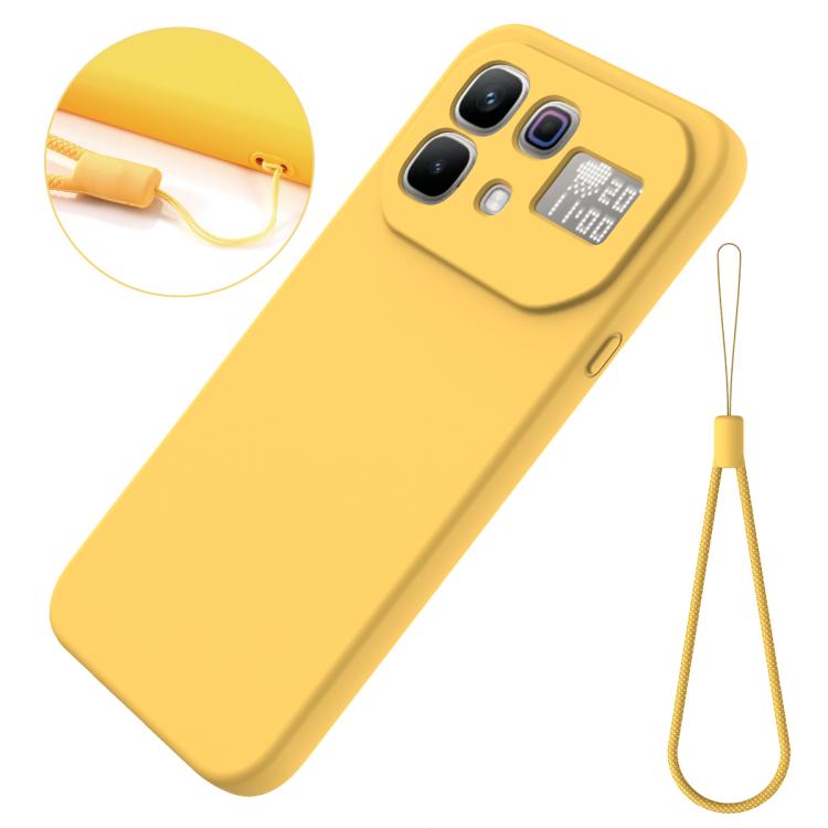 For Infinix Note 60 / 60 Pro 5G Solid Color Liquid Silicone Dropproof Full Coverage Phone Case