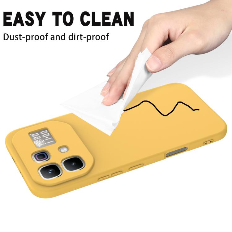 For Infinix Note 60 / 60 Pro 5G Solid Color Liquid Silicone Dropproof Full Coverage Phone Case