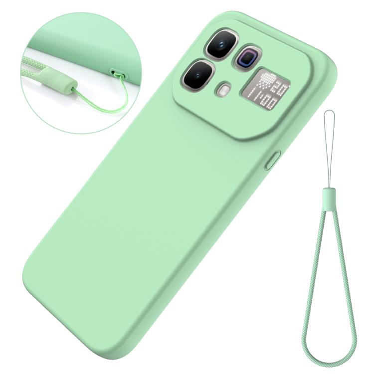 For Infinix Note 60 / 60 Pro 5G Solid Color Liquid Silicone Dropproof Full Coverage Phone Case