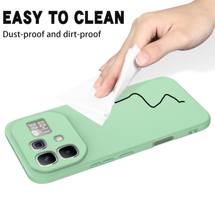 For Infinix Note 60 / 60 Pro 5G Solid Color Liquid Silicone Dropproof Full Coverage Phone Case
