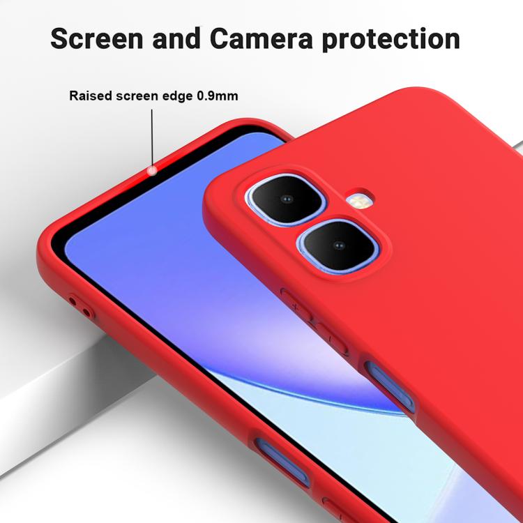 For Infinix Smart 20 4G Solid Color Liquid Silicone Dropproof Full Coverage Phone Case