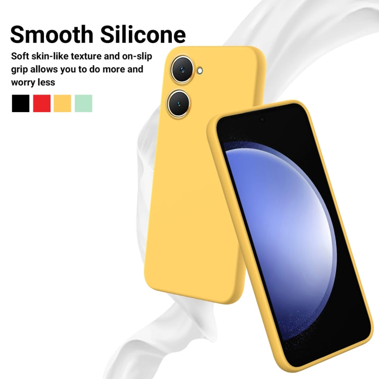 For vivo Y18 / Y18e 4G Solid Color Liquid Silicone Dropproof Full Coverage Phone Case
