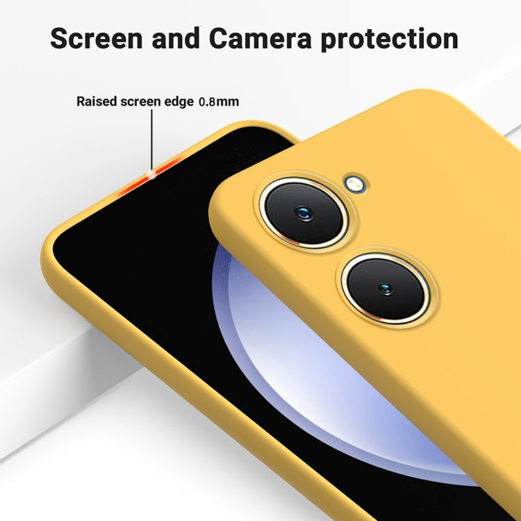 For vivo Y18 / Y18e 4G Solid Color Liquid Silicone Dropproof Full Coverage Phone Case