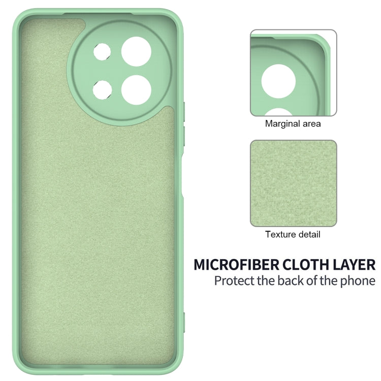 For vivo Y38 5G Solid Color Liquid Silicone Dropproof Full Coverage Phone Case