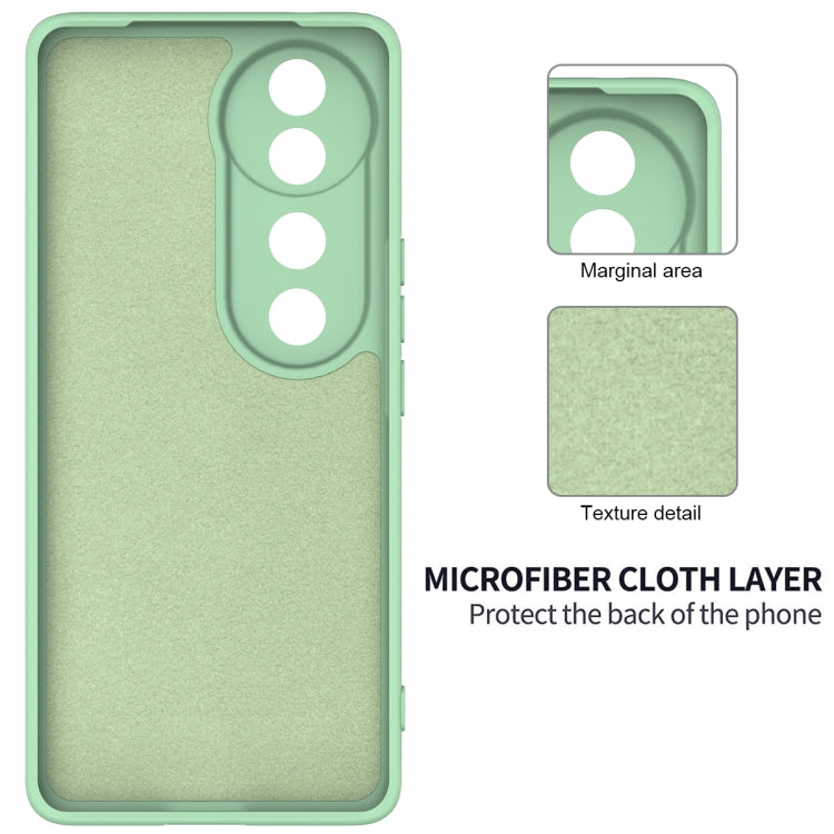 For vivo V40 / S19 Pro Solid Color Liquid Silicone Dropproof Full Coverage Phone Case